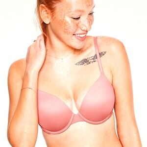 Victoria's Secret Pink Wear Everywhere convertible Lightly Lined Bra 32D